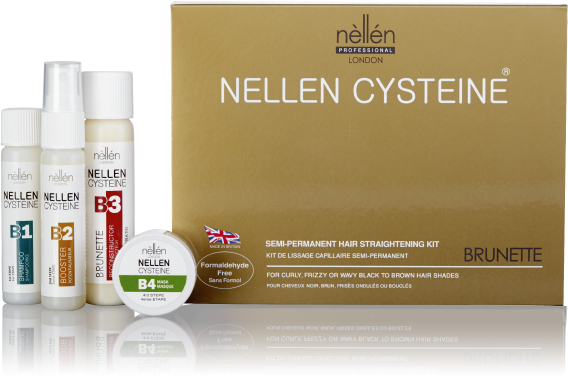 Nellen Brunette Hair Straightening Kit - Nellen London