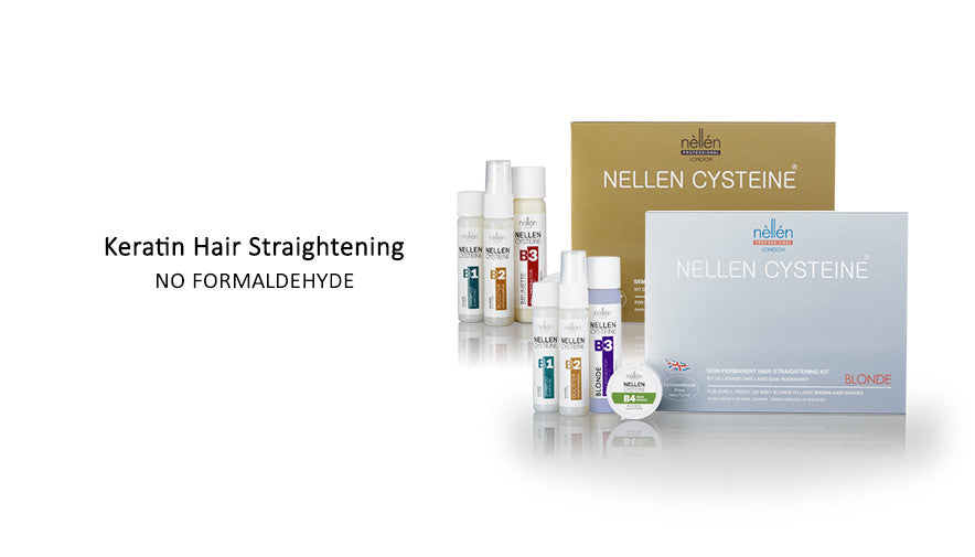 Nellen London - Keratin Hair Straightening Kits Free of Formaldehyde